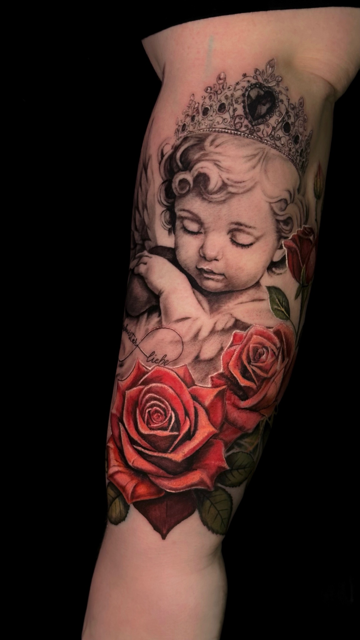 Angel Tattoo Berlin Prenzlauer Berg - Tattoo von Eugen bei Void Ink Berlin