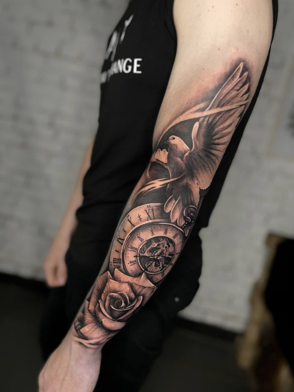 Realistische Tattoos in Berlin Prenzlauer Berg - Tattoo von Eugen bei Void Ink Berlin