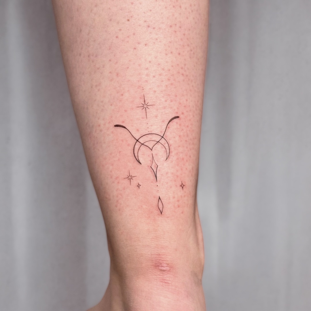 fineine-tattoo-bein-berlin - Tattoo von Helen bei Void Ink Berlin
