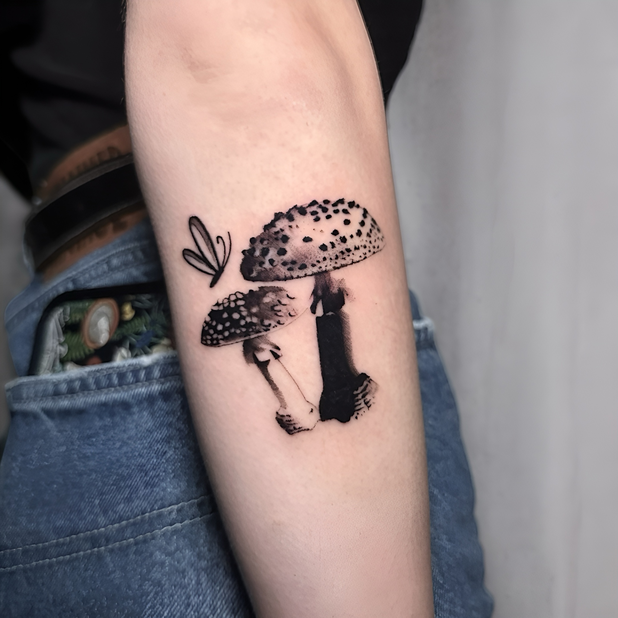 abstrakte-tattoos-berlin - Tattoo von Karina bei Void Ink Berlin