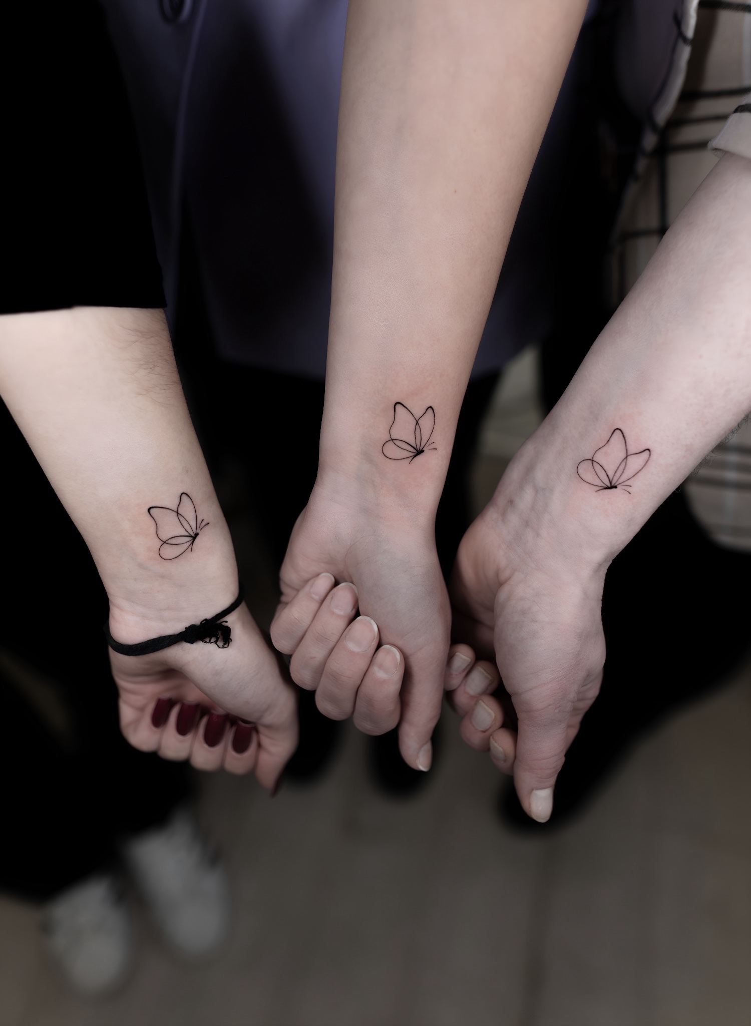 friends-tattoo-berlin - Tattoo von Karina bei Void Ink Berlin