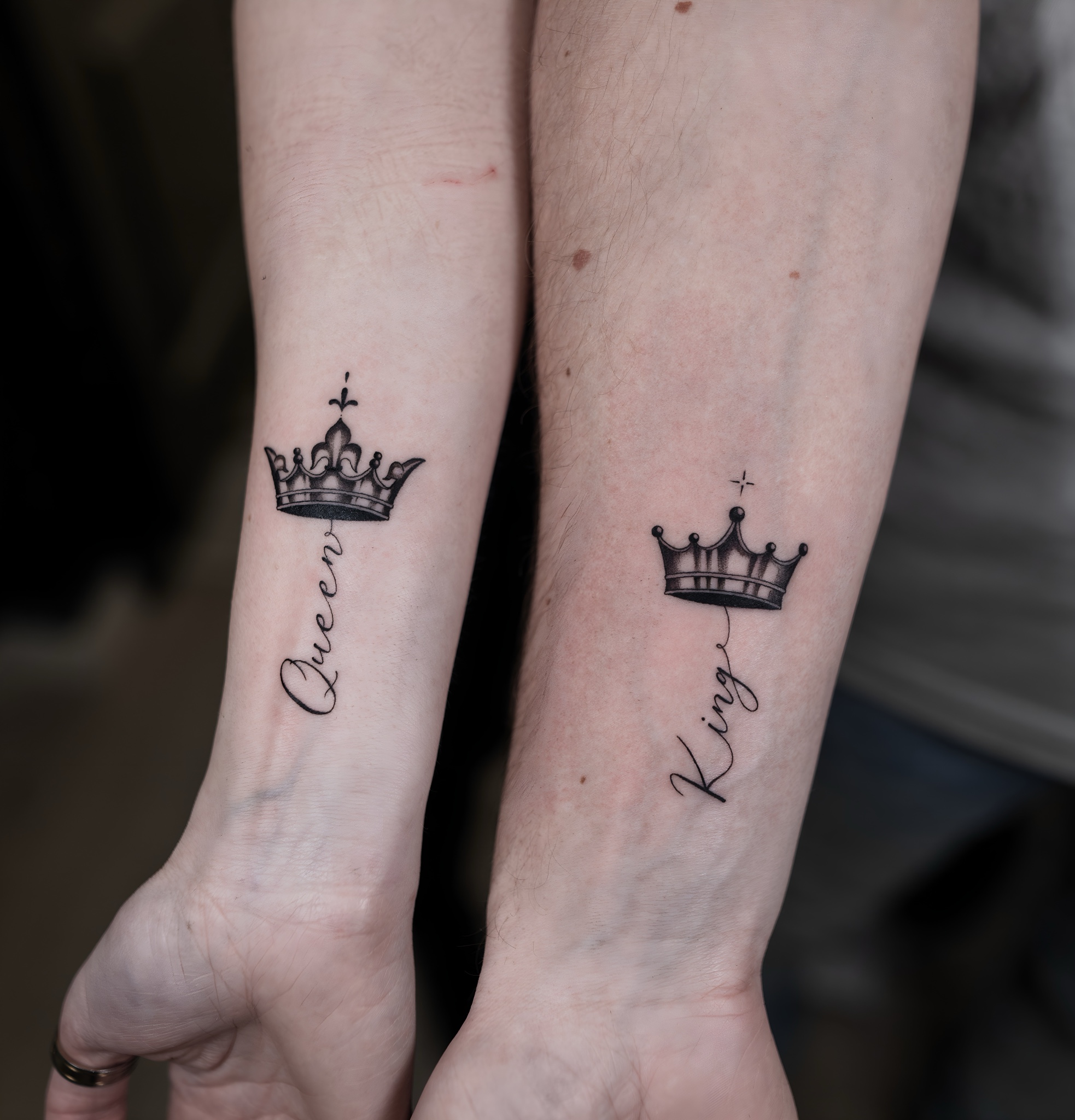 king-queen-tattoo-berlin - Tattoo von Karina bei Void Ink Berlin