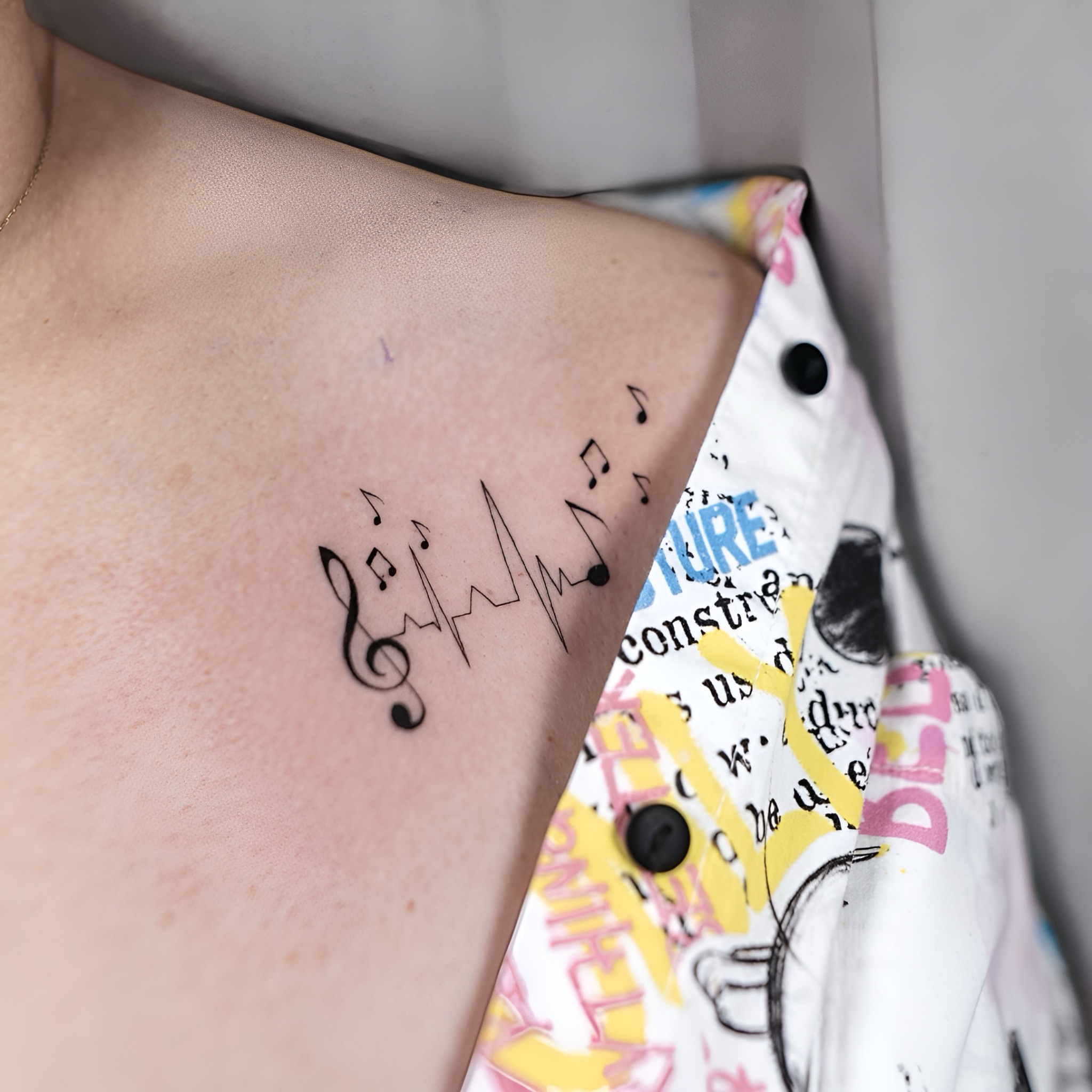 musik-tattoo-berlin - Tattoo von Karina bei Void Ink Berlin