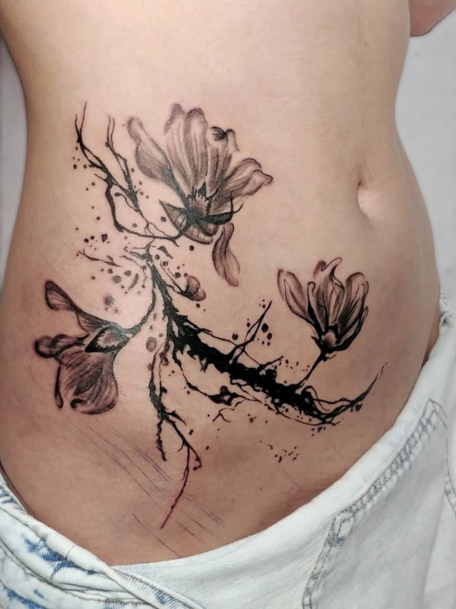 Abstrakt Tattoo Berlin – Tattoo von Peter