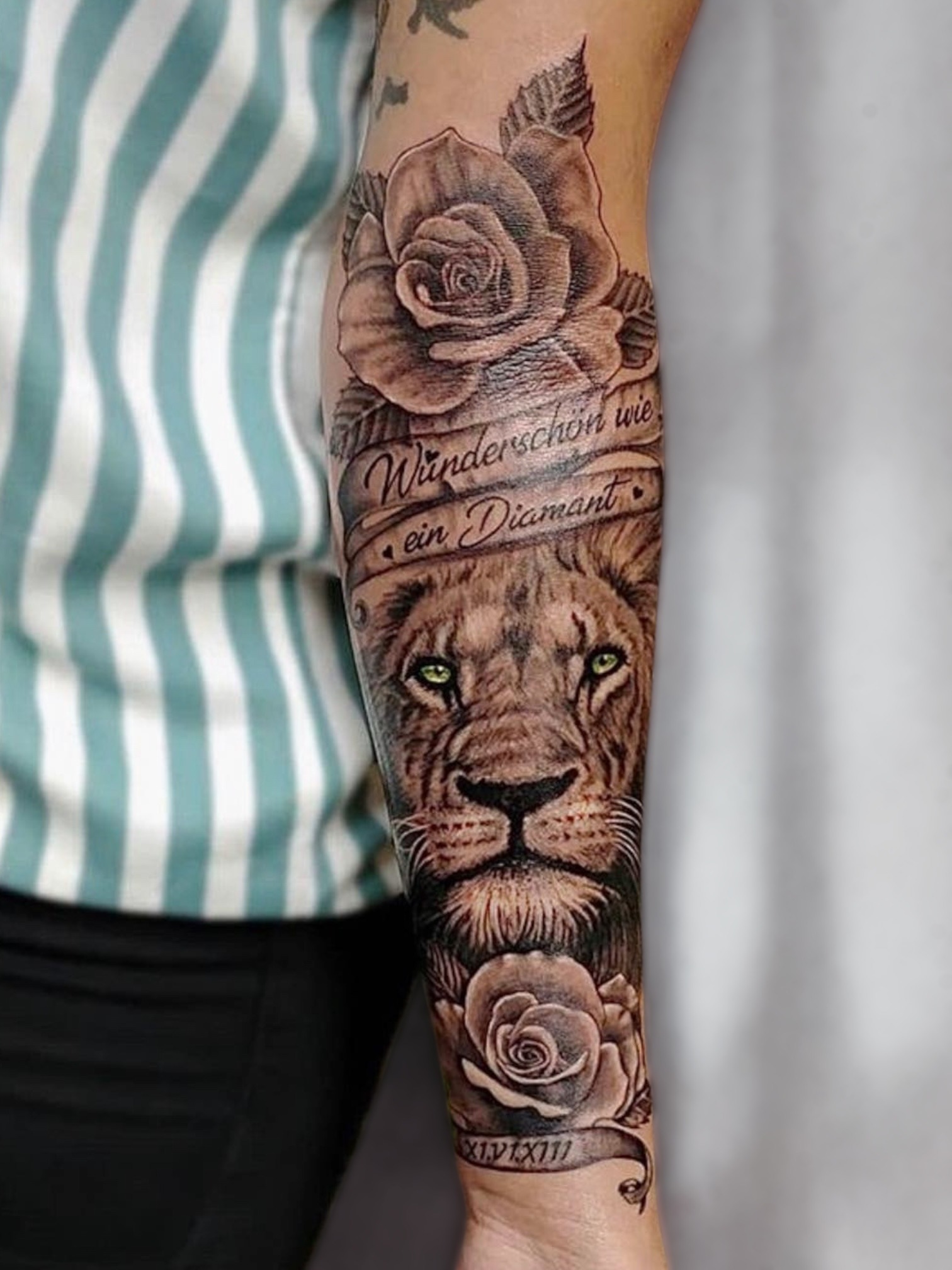 Lion Tattoo Berlin – Tattoo von Peter