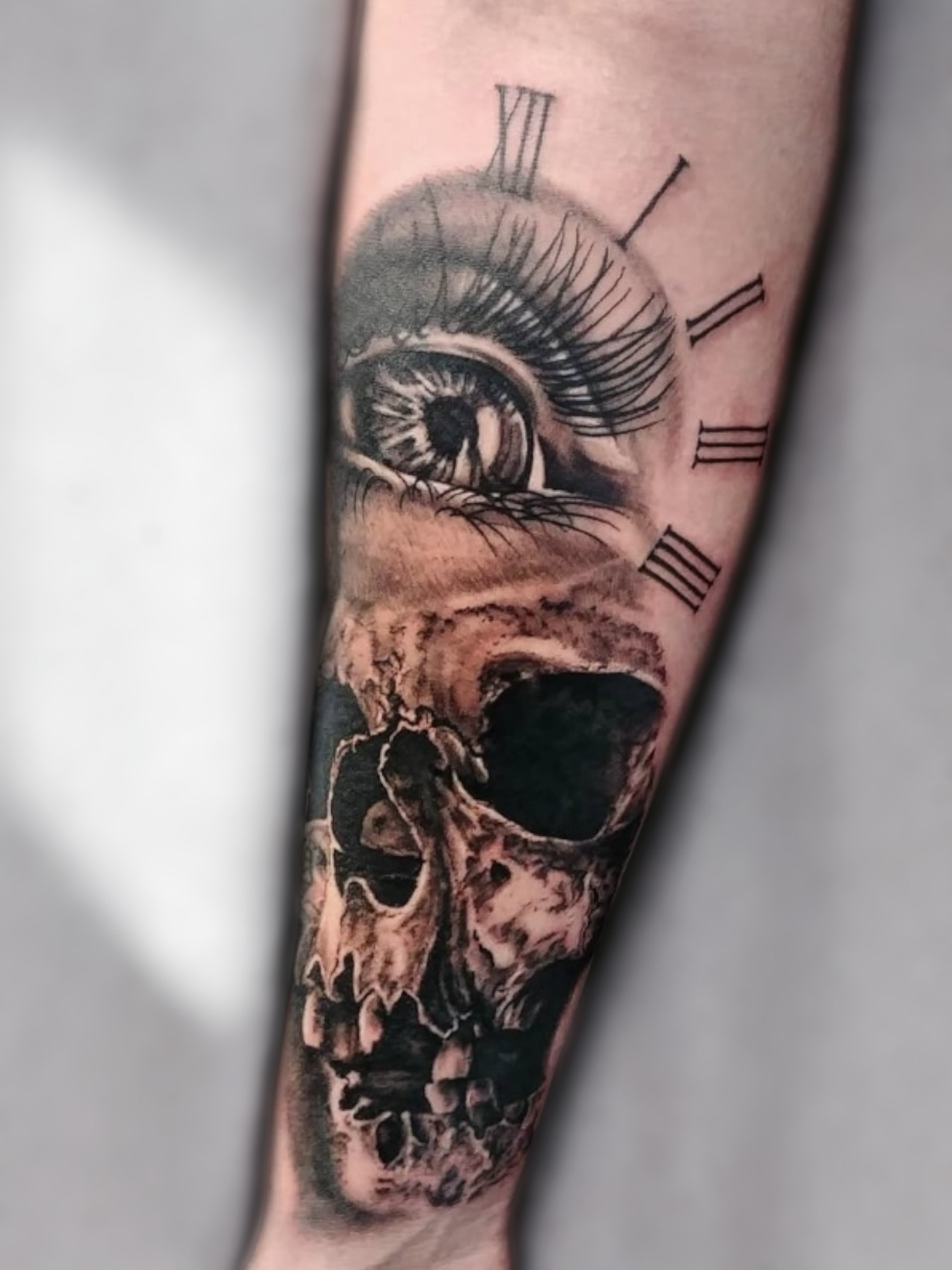 Skull Tattoo Berlin – Tattoo von Peter