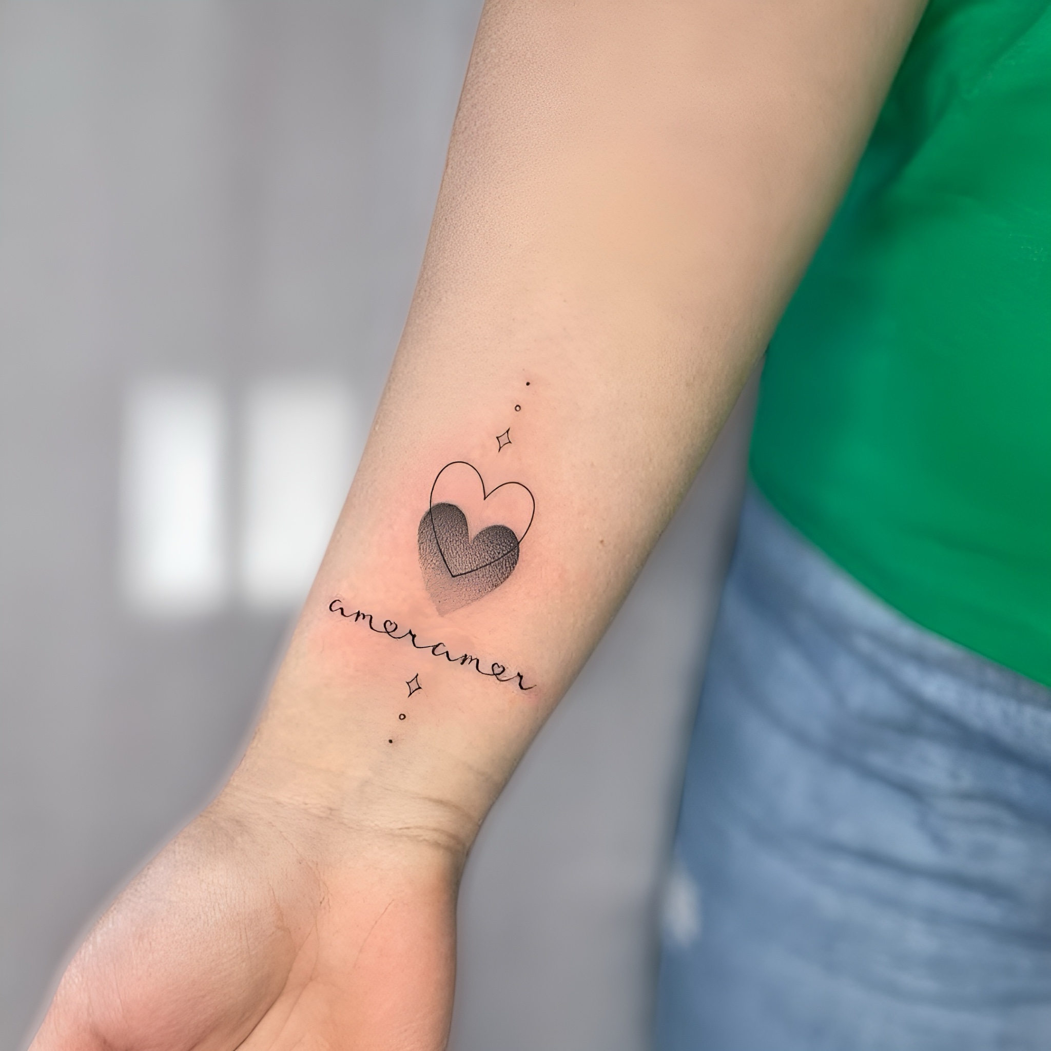 fineline-tattoo-mauerpark - Tattoo von Roman bei Void Ink Berlin