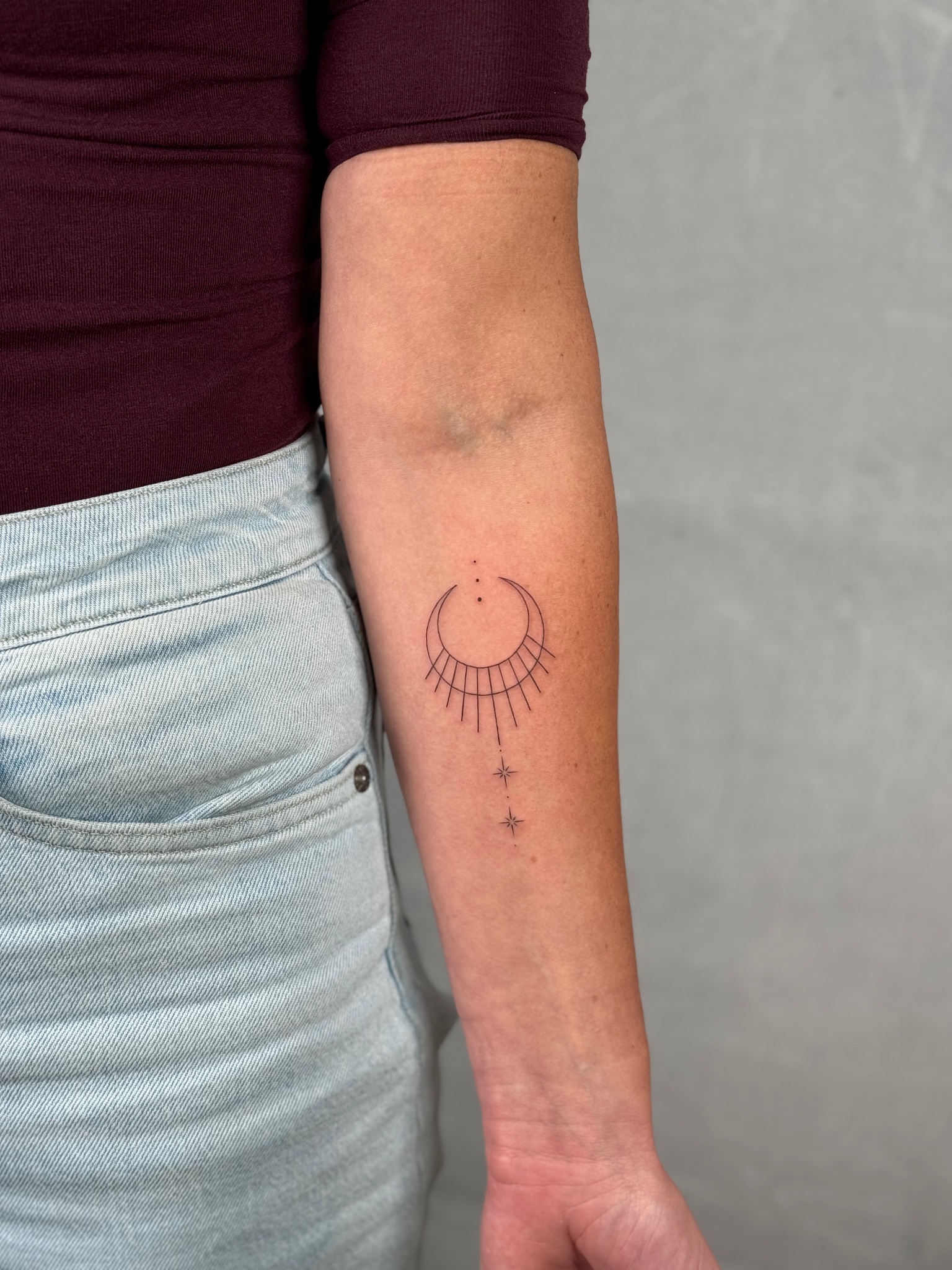 geometrische-tattoos-berlin - Tattoo von Roman bei Void Ink Berlin