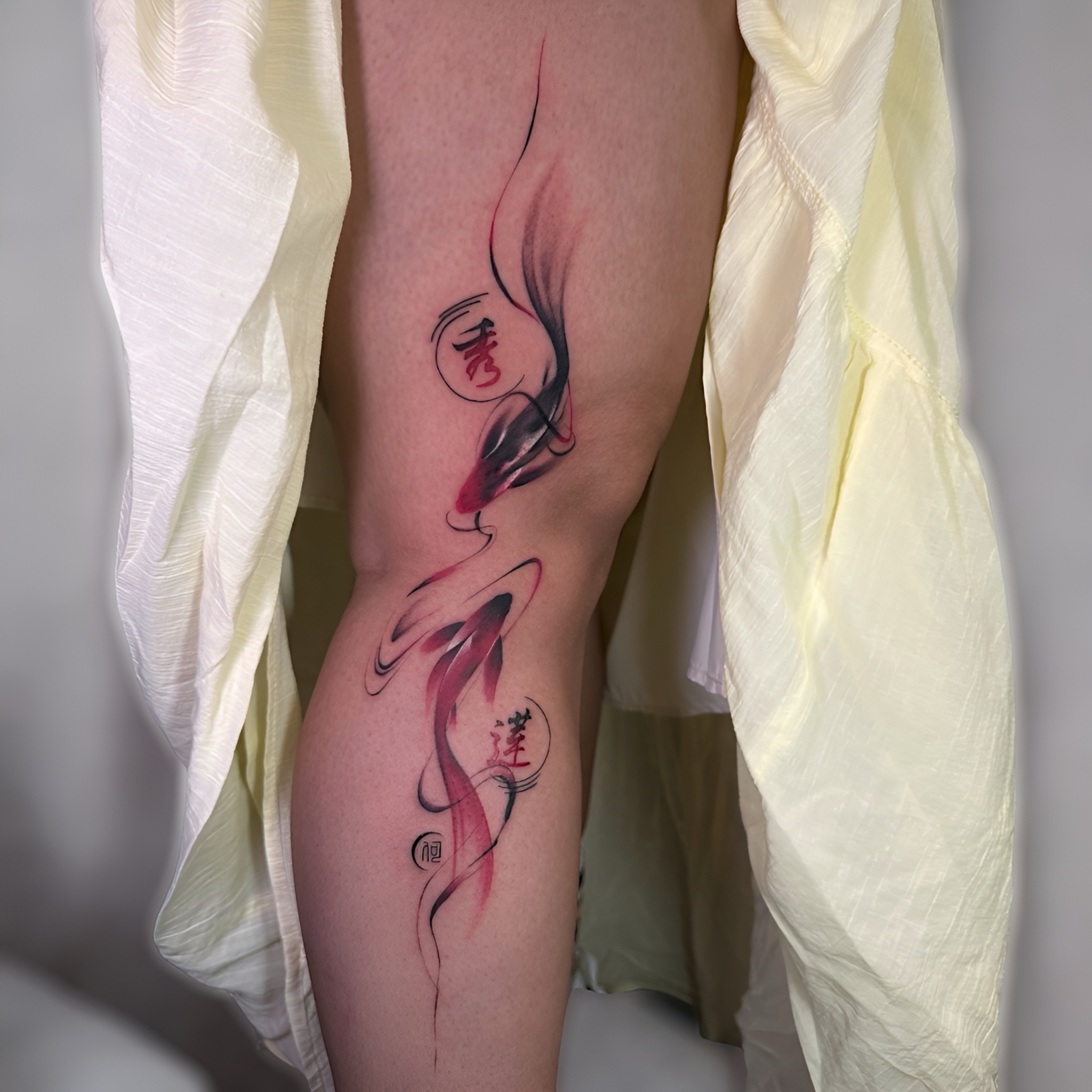 koi-tattoo-berlin - Tattoo von Roman bei Void Ink Berlin