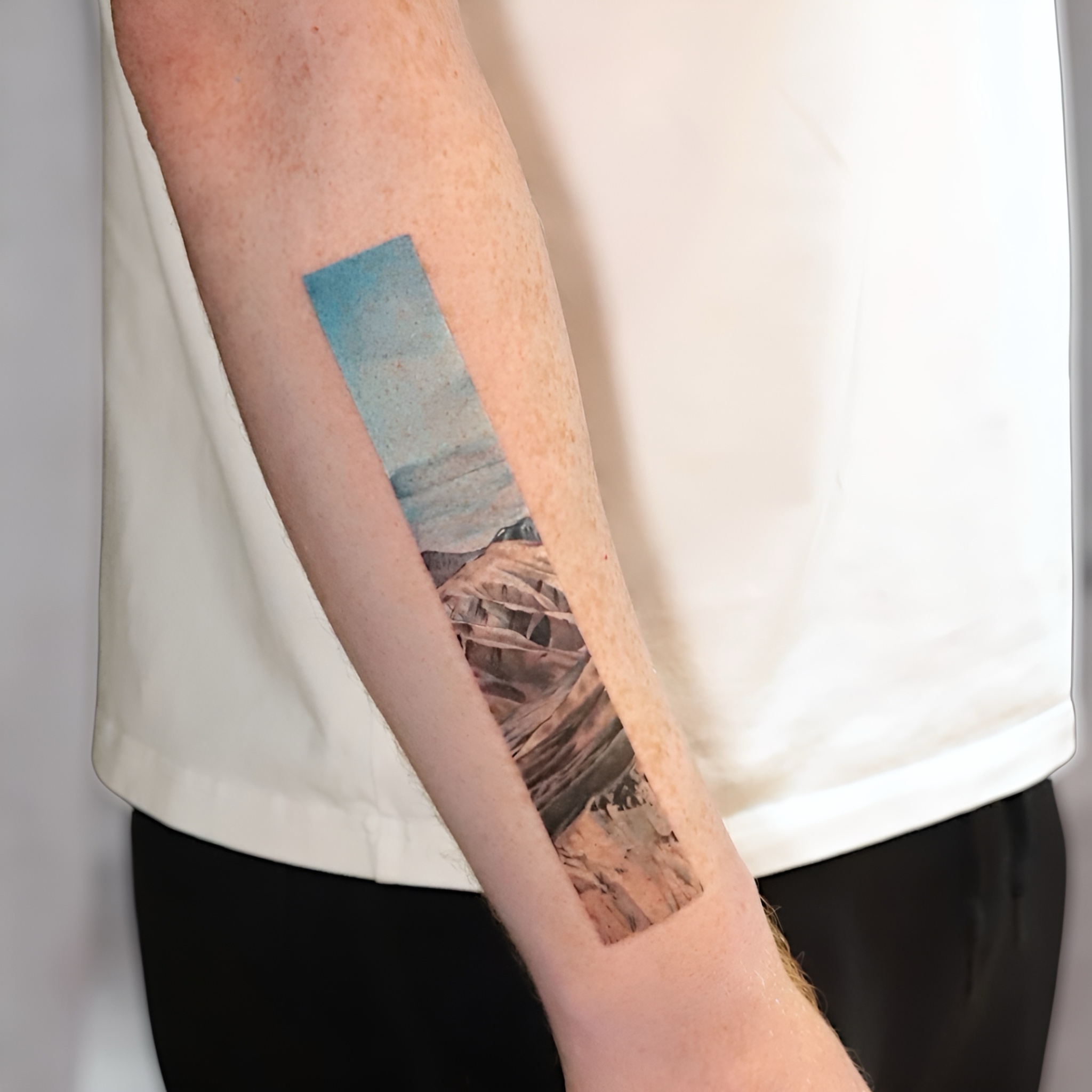 landschaft-tattoo-berlin - Tattoo von Roman bei Void Ink Berlin