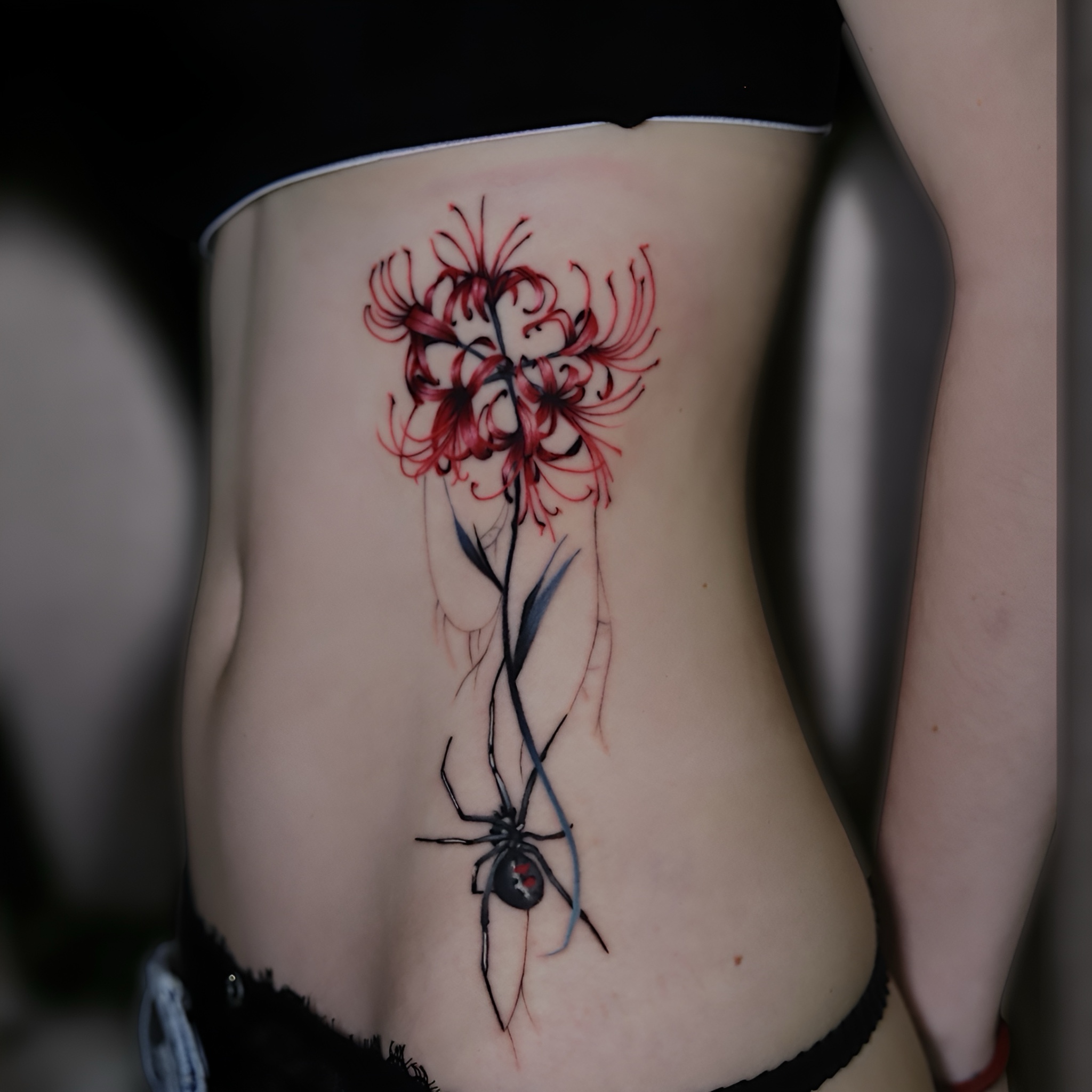 spider-tattoo-berlin - Tattoo von Roman bei Void Ink Berlin