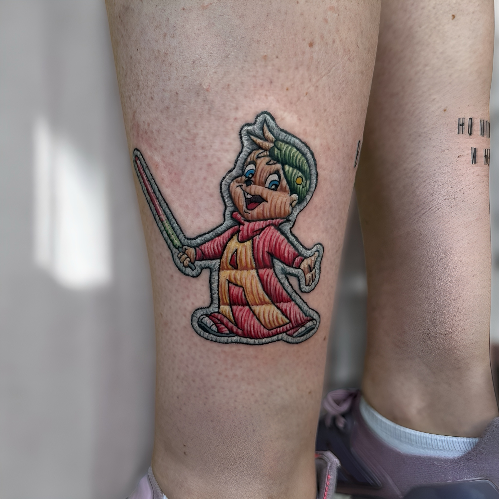 sticker-tattoo-berlin - Tattoo von Roman bei Void Ink Berlin