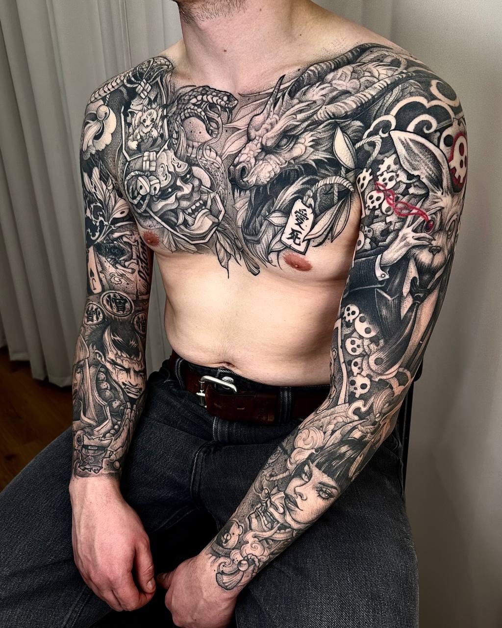 Japanese Style Tattoo Berlin - Tattoo von Zina bei Void Ink Berlin