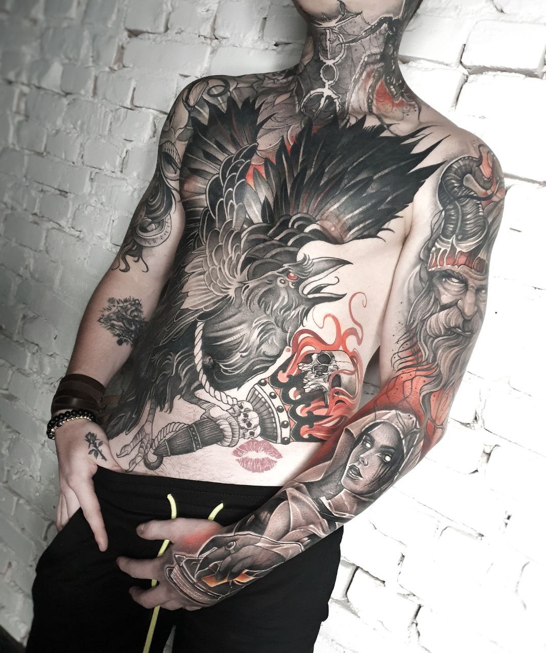 Neotraditional Tattoos in Berlin - Tattoo von Zina bei Void Ink Berlin