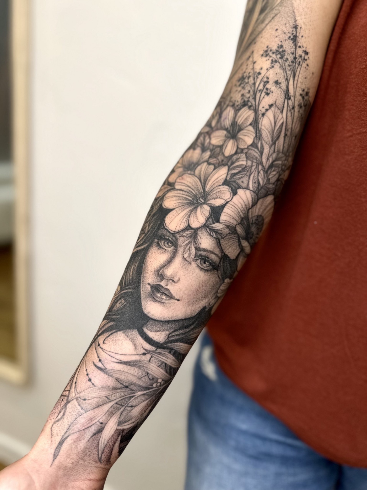 Portrait Tattoos Berlin - Tattoo von Zina bei Void Ink Berlin