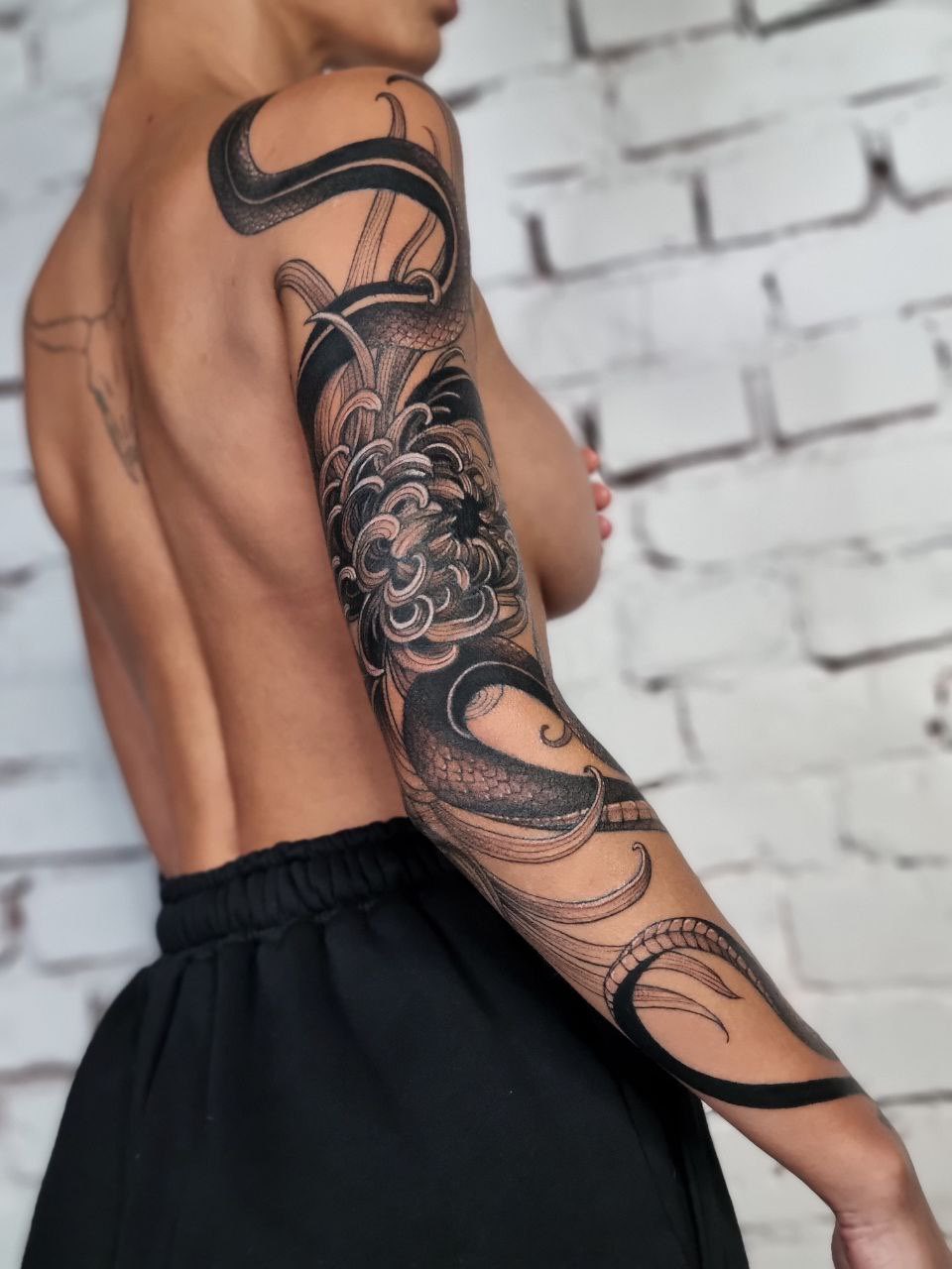 Snake Tattoo Berlin - Tattoo von Zina bei Void Ink Berlin